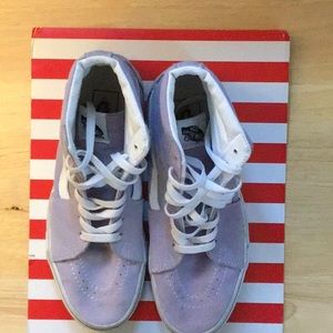 Vans Lite Purple High Tops